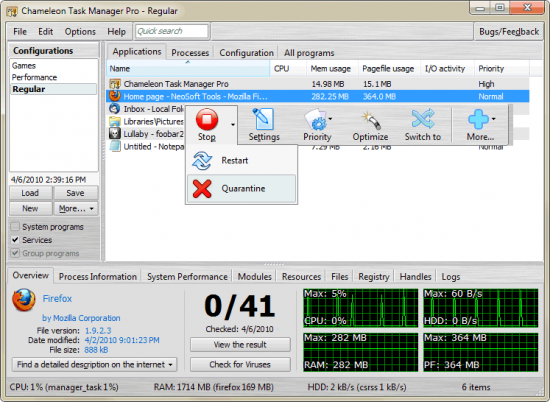  Chameleon Task Manager Pro 3.0.0.368