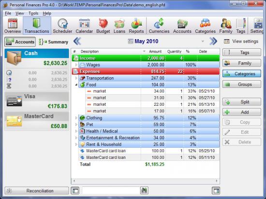  Personal Finances Pro 4.0