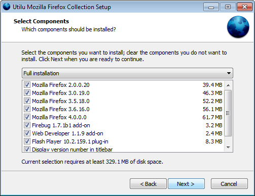  Utilu Mozilla Firefox Collection 1.2.0.2