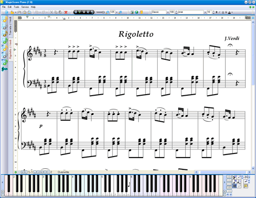  MagicScore Virtual Piano 7.225