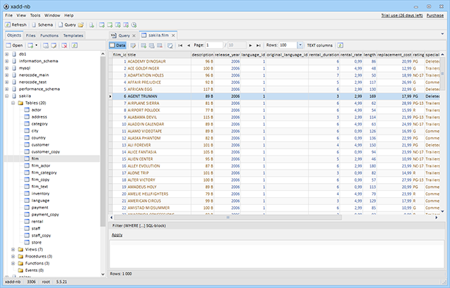  SQLWave MySQL GUI 6.4.2