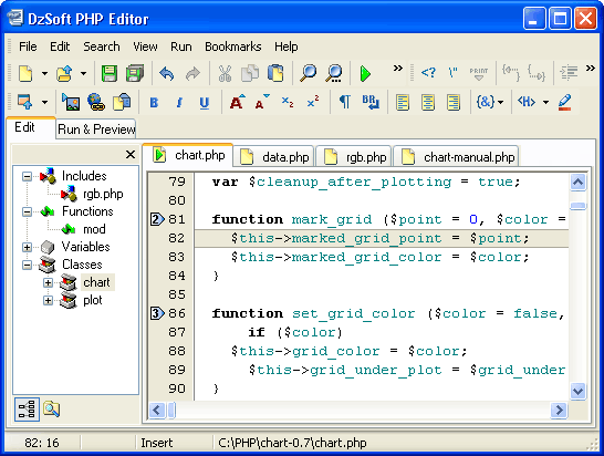  DzSoft PHP Editor 4.2.7.8