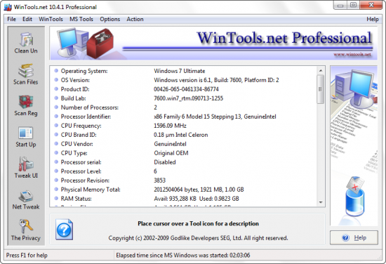  WinTools.net Professional 18.2.1