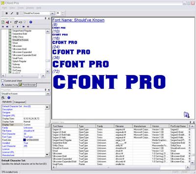  Cfont Pro 3.8.0.0