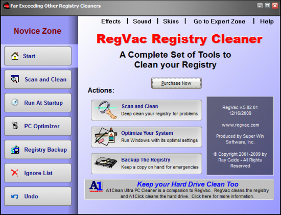  RegVac Registry Cleaner 5.02