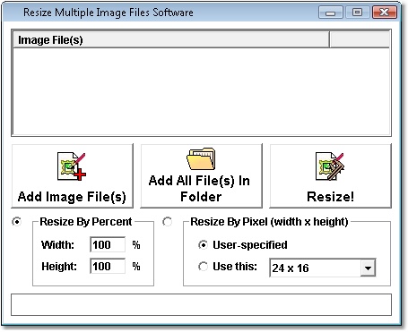  Resize Multiple Image Files Software 7.0