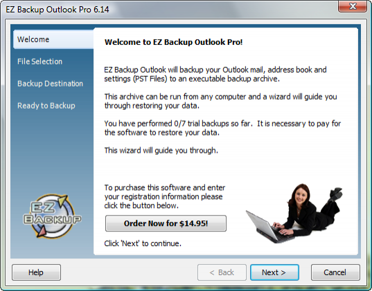  EZ Backup Outlook Pro 6.42
