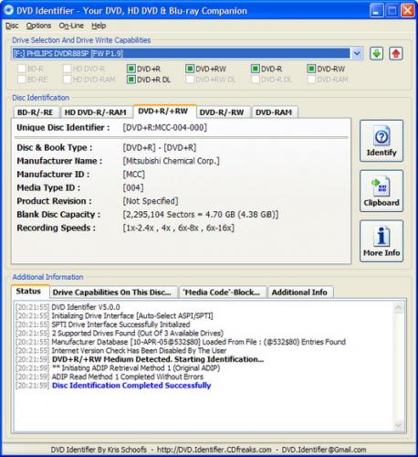  DVD Identifier 5.2.0