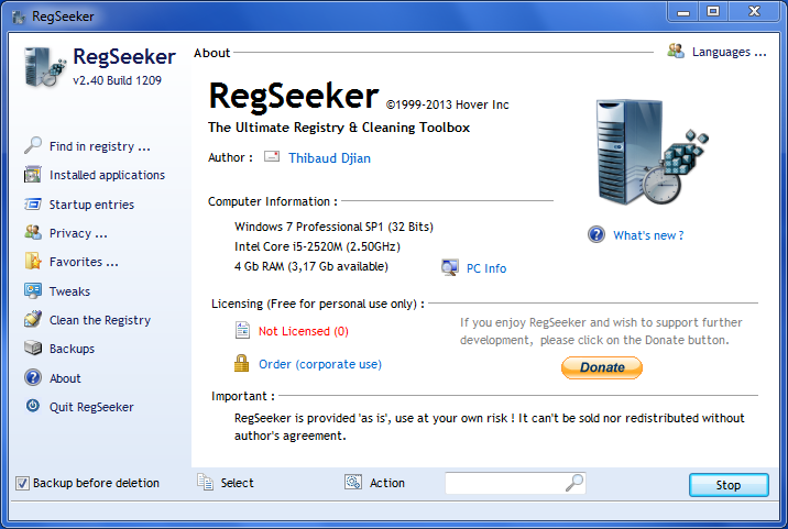  RegSeeker 4.7