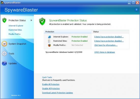  SpywareBlaster 5.5