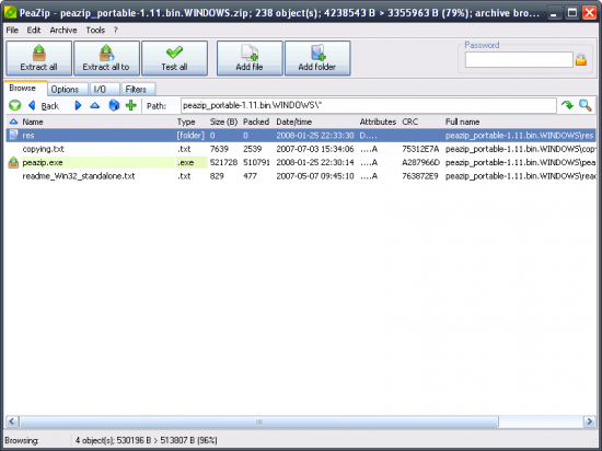  PeaZip Portable 6.8.0