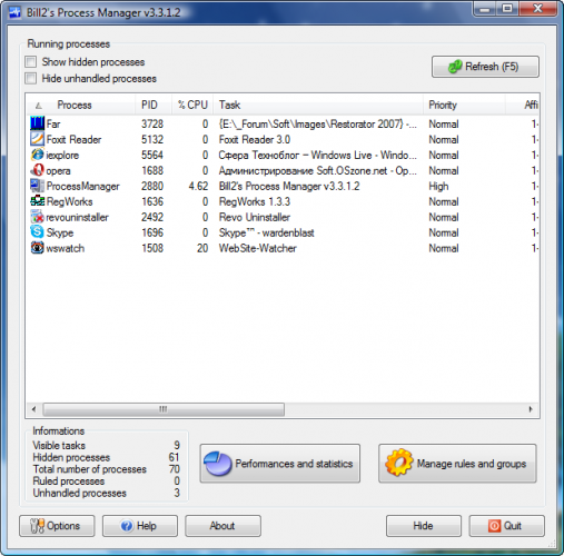  Bill2's Process Manager 3.4.3.8 + Portable