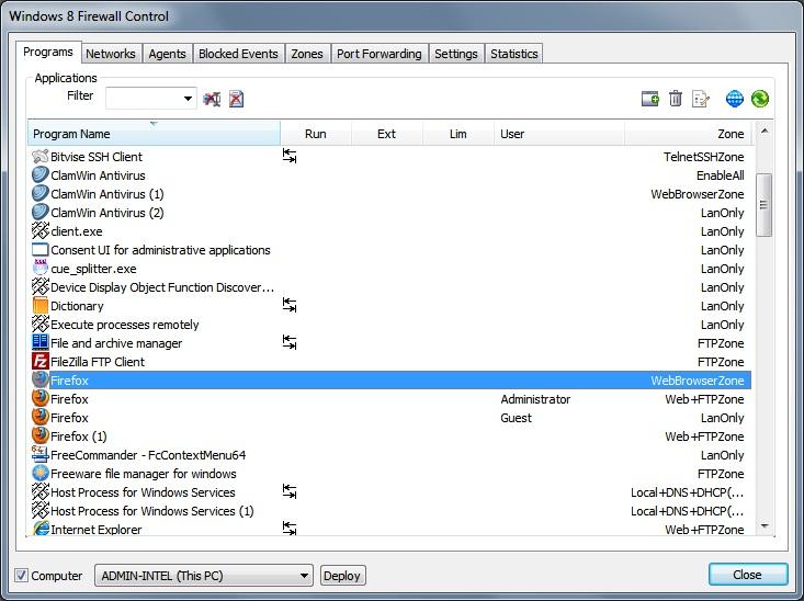  Windows 10 Firewall Control 8.3