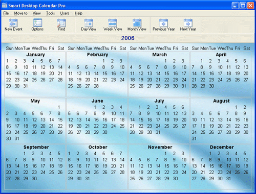  Smart Desktop Calendar 5.4