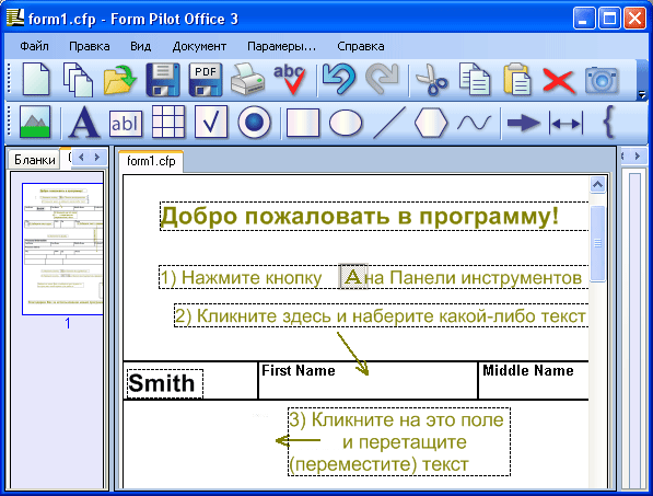  Form Pilot Office 2.66