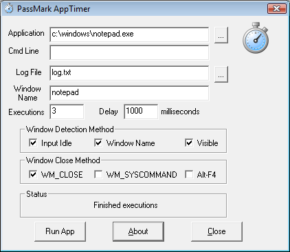  PassMark AppTimer 1.0.1006