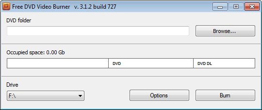  Free DVD Video Burner 3.2.53.823