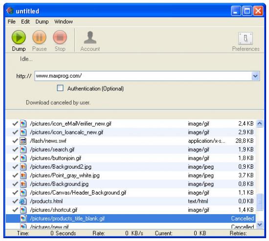  Web Dumper 3.4.2